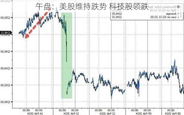 午盘：美股维持跌势 科技股领跌