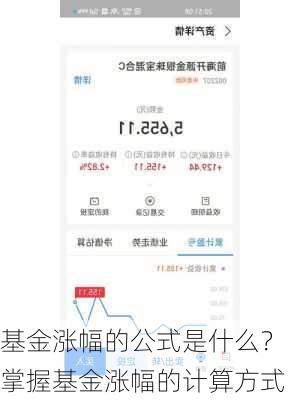 基金涨幅的公式是什么？掌握基金涨幅的计算方式