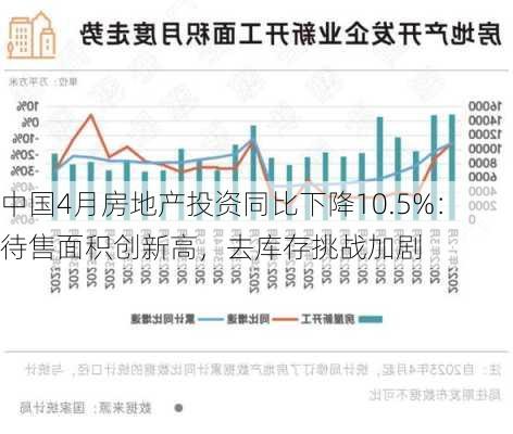 中国4月房地产投资同比下降10.5%：待售面积创新高，去库存挑战加剧