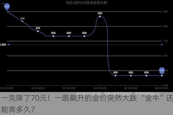 一克降了70元！一路飙升的金价突然大跌 “金牛”还能奔多久？