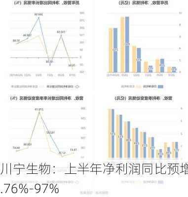 川宁生物：上半年净利润同比预增86.76%-97%