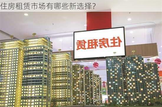 住房租赁市场有哪些新选择？