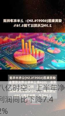 八亿时空：上半年净利润同比下降7.42%