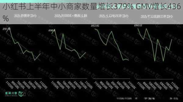 小红书上半年中小商家数量增长379% GMV增长436%