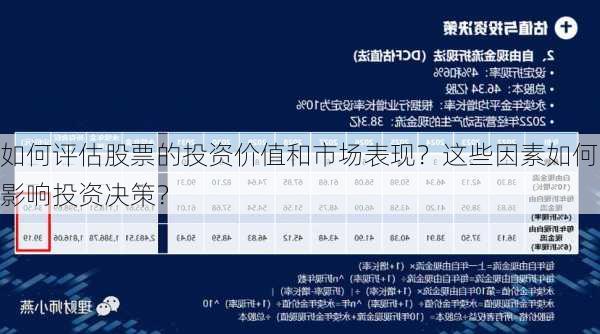 如何评估股票的投资价值和市场表现？这些因素如何影响投资决策？