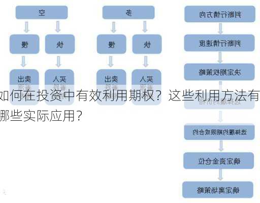 如何在投资中有效利用期权？这些利用方法有哪些实际应用？