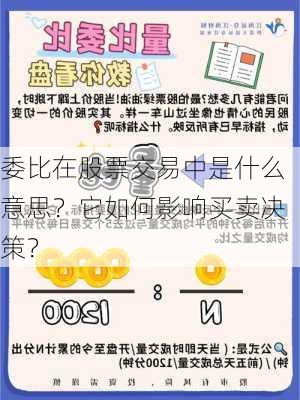 委比在股票交易中是什么意思？它如何影响买卖决策？