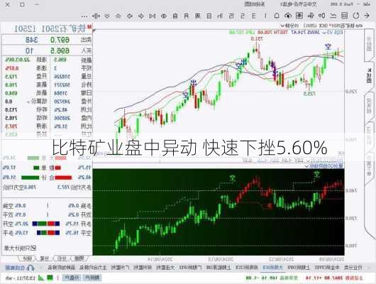 比特矿业盘中异动 快速下挫5.60%