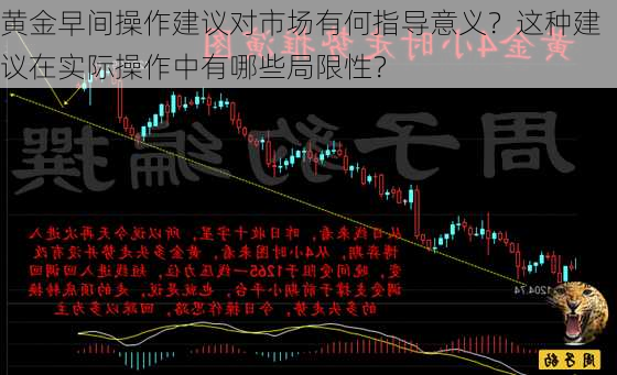 黄金早间操作建议对市场有何指导意义？这种建议在实际操作中有哪些局限性？