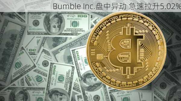 Bumble Inc.盘中异动 急速拉升5.02%