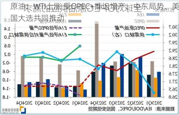 原油：WTI上涨 受OPEC+推迟增产、中东局势、美国大选共同推动