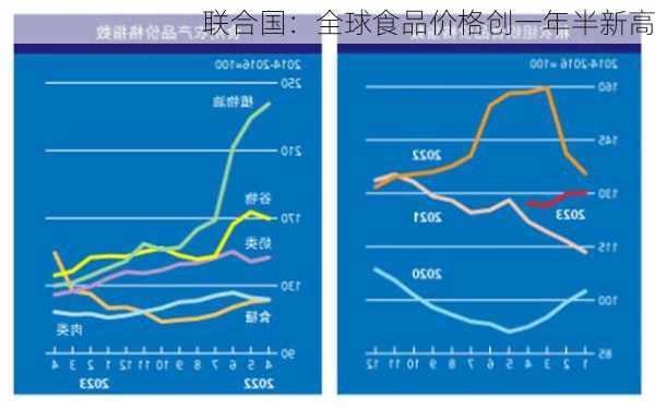 联合国：全球食品价格创一年半新高