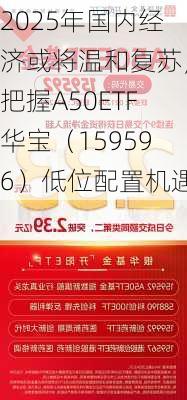 2025年国内经济或将温和复苏，把握A50ETF华宝（159596）低位配置机遇