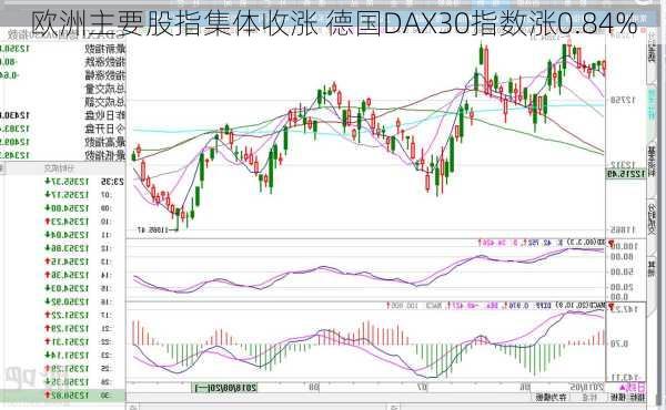 欧洲主要股指集体收涨 德国DAX30指数涨0.84%