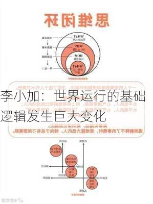 李小加：世界运行的基础逻辑发生巨大变化